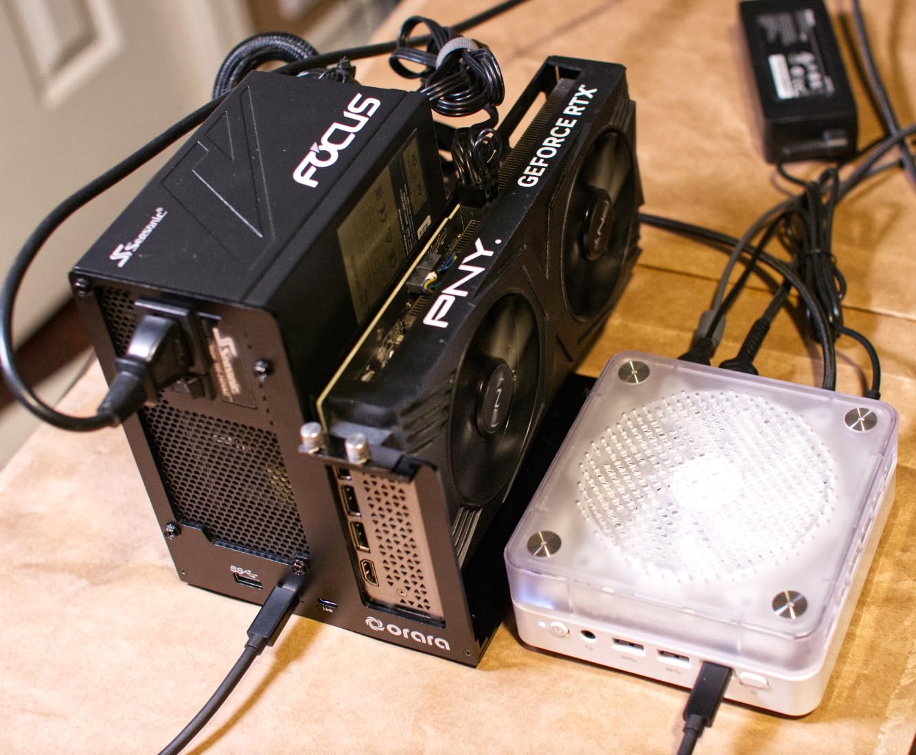 External eGPU Dock Station, eGPU Enclosure Only Compatible with ...