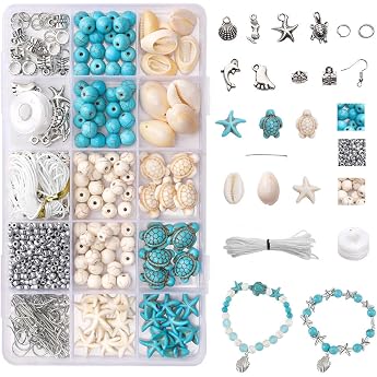 715pcs Sea Turtle Beads for Bracelets
