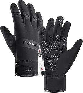 All-Purpose 10℉ Thermal Winter Gloves: Waterproof, Windproof, Touch Screen & Non-Slip Grip