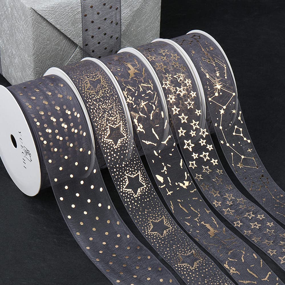 Ribbons For Gift Wrapping Ribbon For Fabric Satin Ribbons Kolor Pasek Urodziny Prezent Pakowanie Dekoracyjne Wstążka Tort Cup Ikona Handmade Diy Materiał Nadgarstek Wstążka-Bronzer.