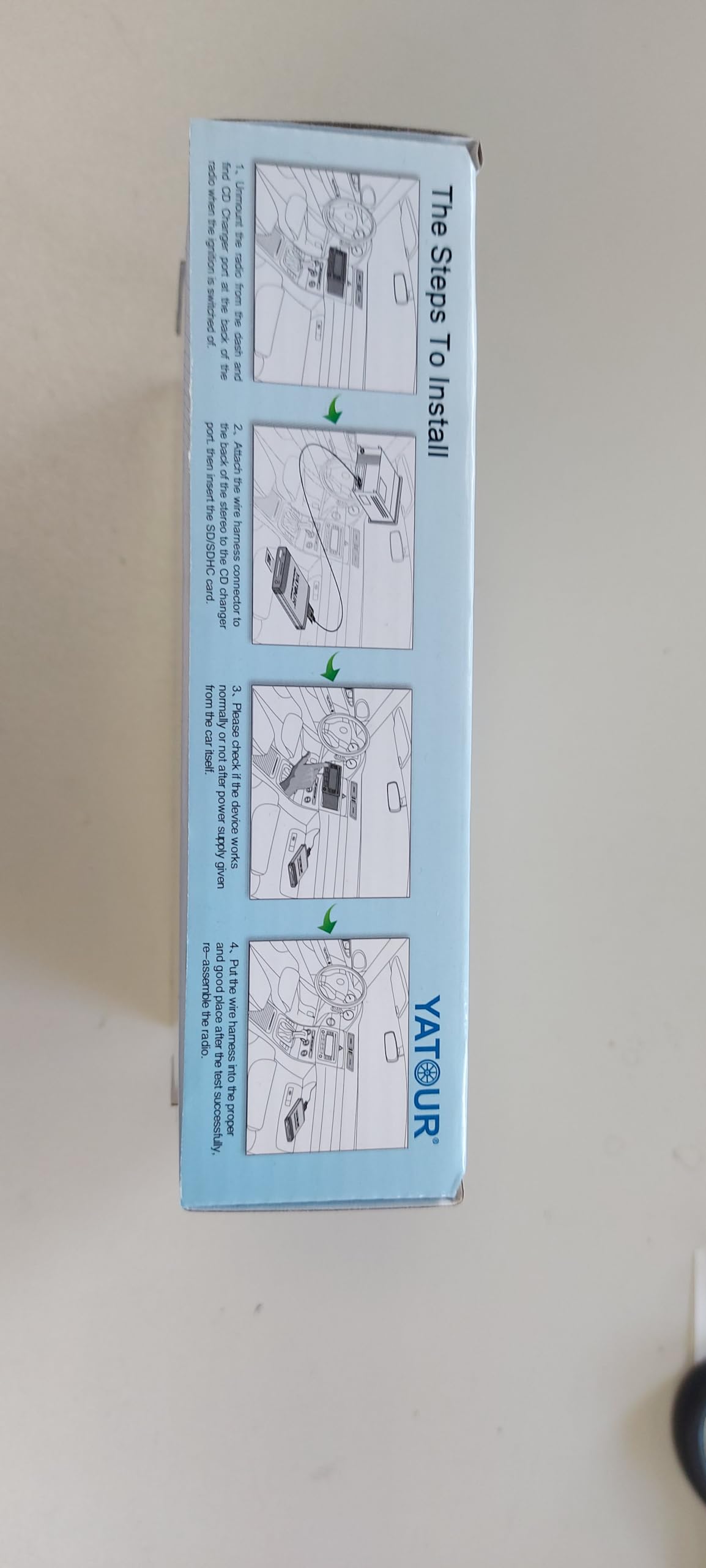 Yatour YTM06-VOLSC-BT Digitaler Musikadapter USB SD AUX Bluetooth Freisprecheinrichtung für Volvo SC, CD-Wechsler, Audio