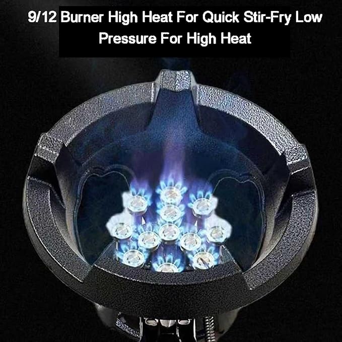 Estufa Portátil de 1 Quemador a Gas, Hierro Fundido, para Exteriores miniatura 6