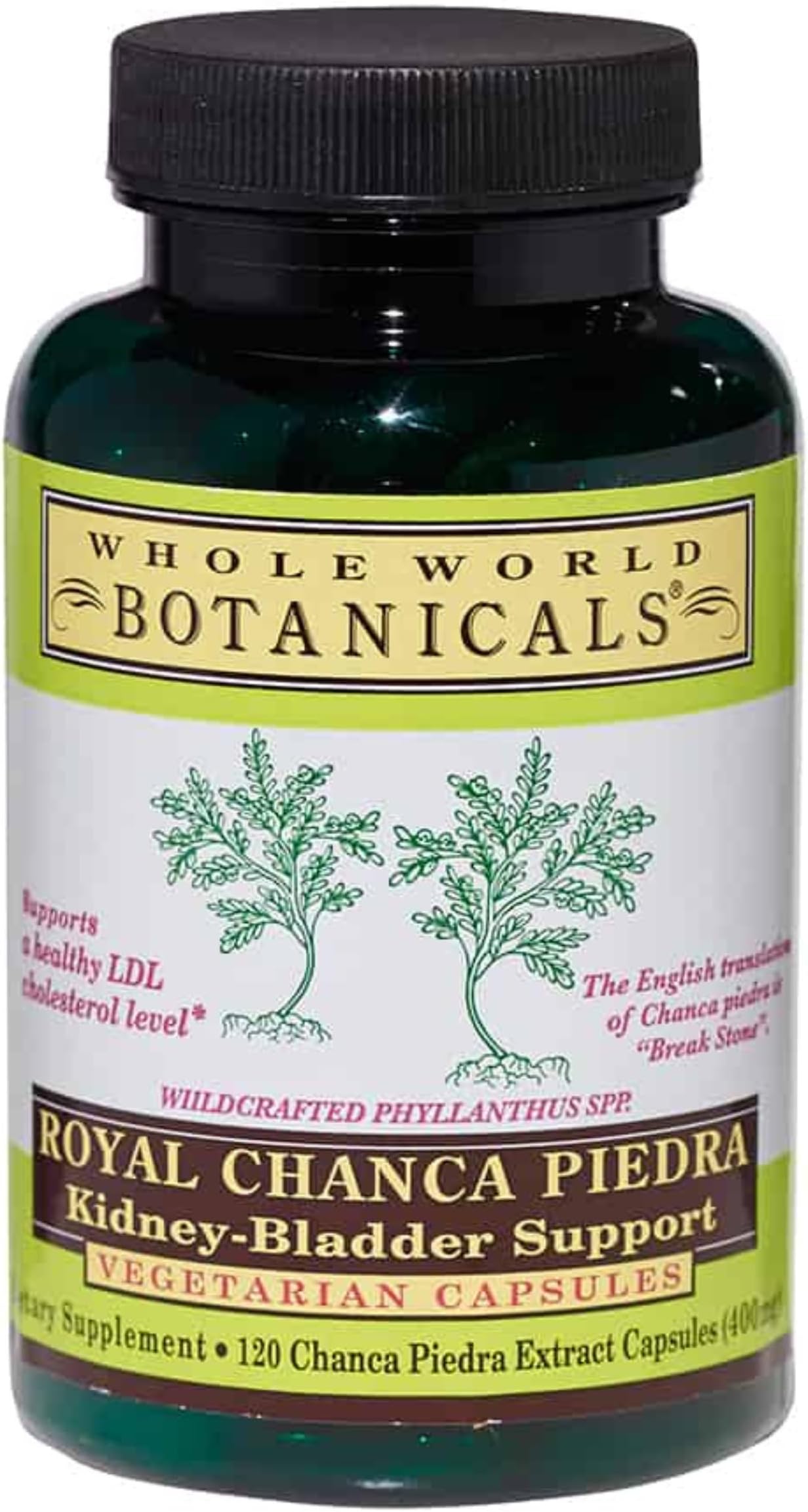 Whole World Botanicals Royal Chanca Piedra Herbal Supplement – Traditional Amazon Herb (120 Vegan Capsules, Vegan Capsules)