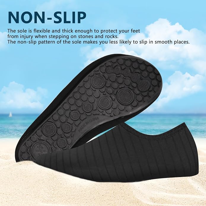 Valennia Water Shoes Fabric: 95% polyedter/5% spandex