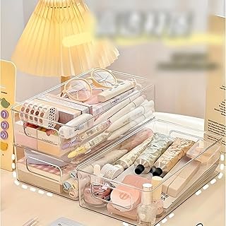 Organizador de escritorio, combinación de cestas de almacenamiento de gran capacidad, cosméticos, periféricos de manuali...