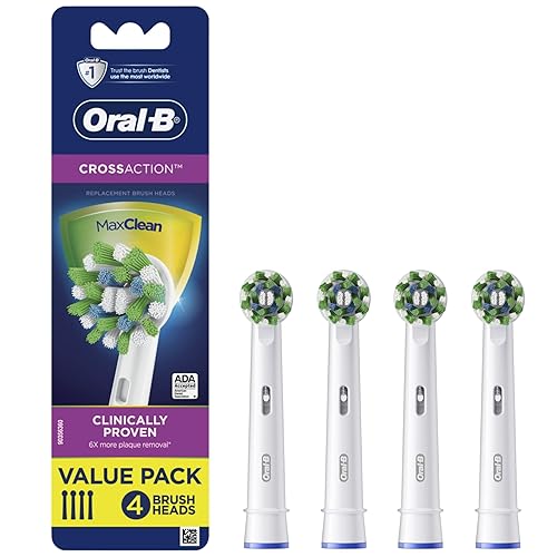 Miniatura 8 de Oral-B Recambio de cabezales de cepillo de dientes eléctrico Cross Action, 3 unidades verde, amarillo,Negro -,Blanco