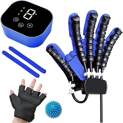 Miniatura 10 de Hand Rehabilitation Robot Gloves, Finger & Hand Recovery Trainer Equipment, Stroke Recovery Equipment, Fingers Strength Training Device