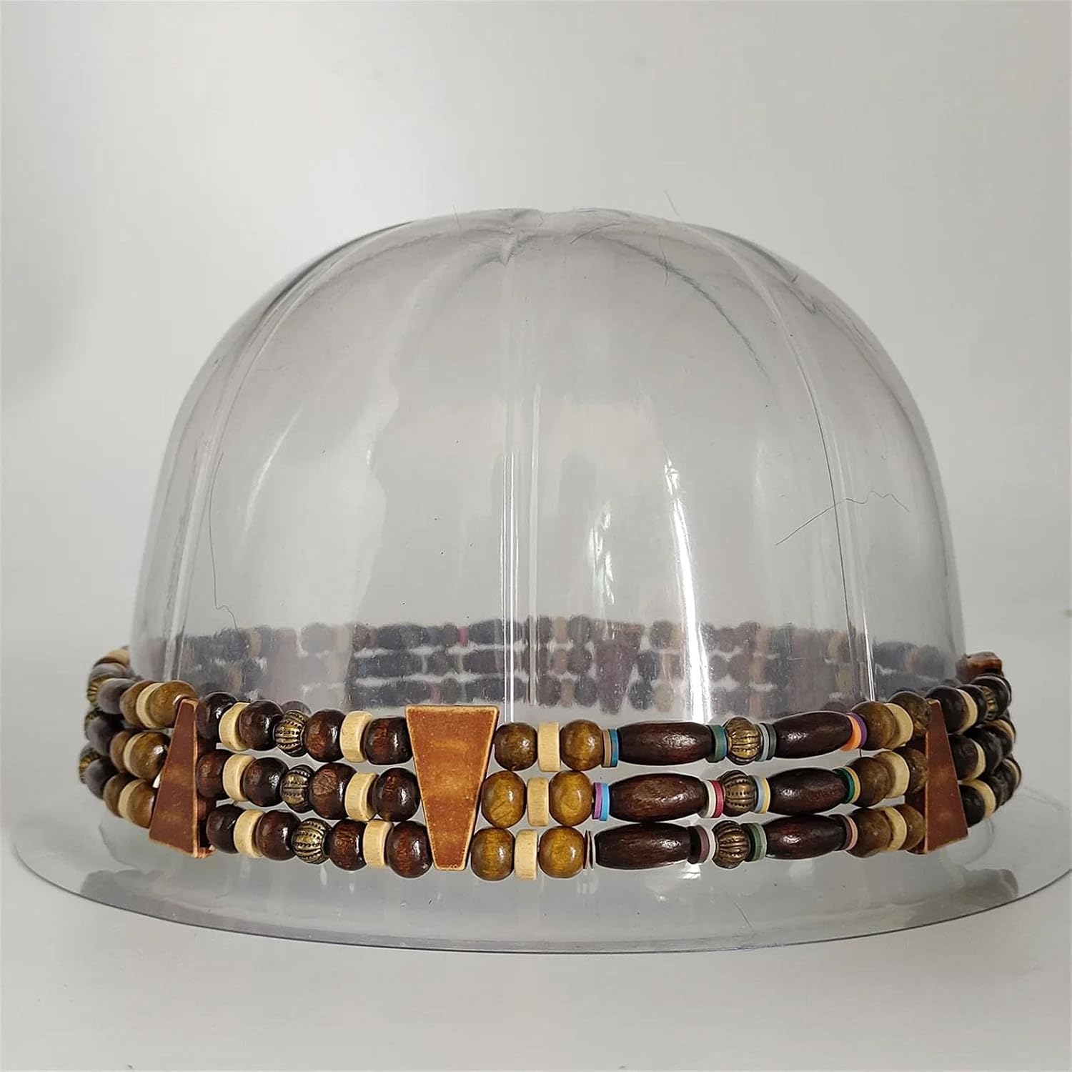 Beaded Cowboy Hat Band Accessories For Summer Beach Stylish Bohemian Style Hat Belt Decorative