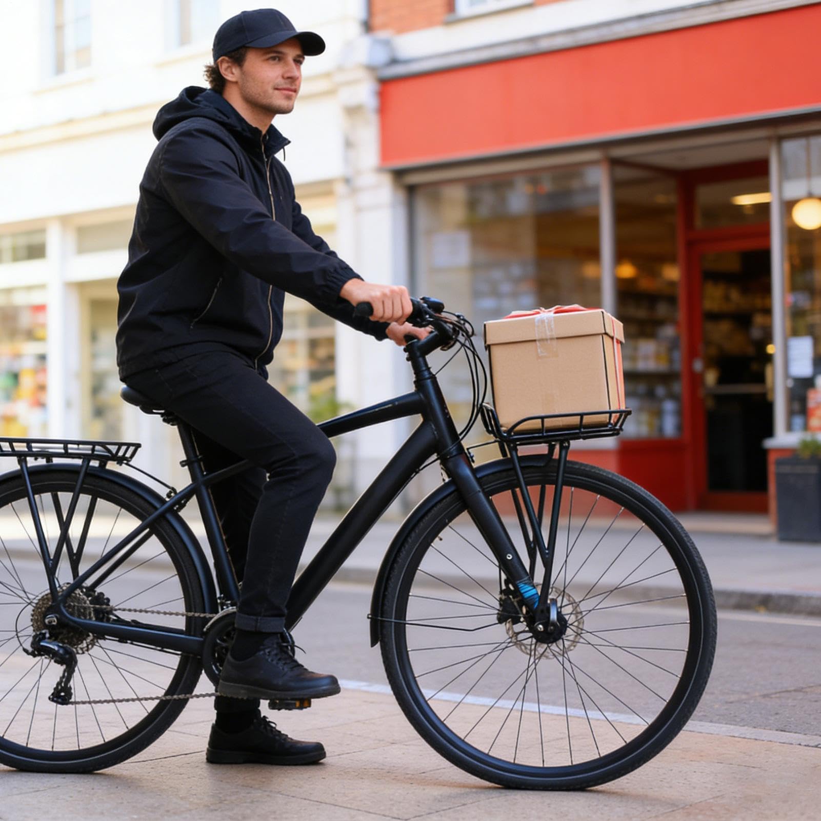 Porte-bagages vélo Support Léger Pour Les Bagages