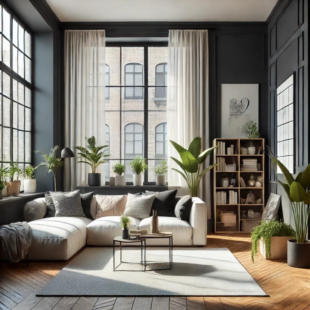 K&L Wall Art Pintura mate para paredes interiores de color negro, 2,5 litros