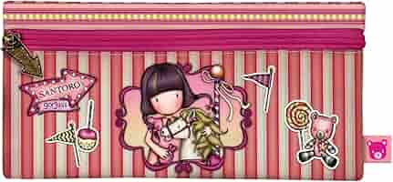 Santoro Federmäppchen Gorjuss 21,5x10,5x7 Cm - Buntes Mäppchen Mit Riesen Griff