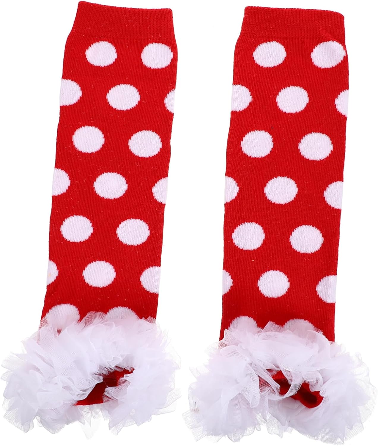 BESPORTBLE Cute Dot Pattern Leg Warmers Baby Socks Soft Cotton Boot Cuff Winter Warm Leg Warmer