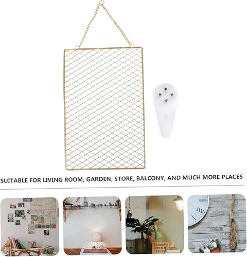Miniatura 6 de Garneck 4 piezas de soporte de exhibición de joyería estética decoración de escritorio cuadrícula tablero colgante pendiente soporte esh organizador