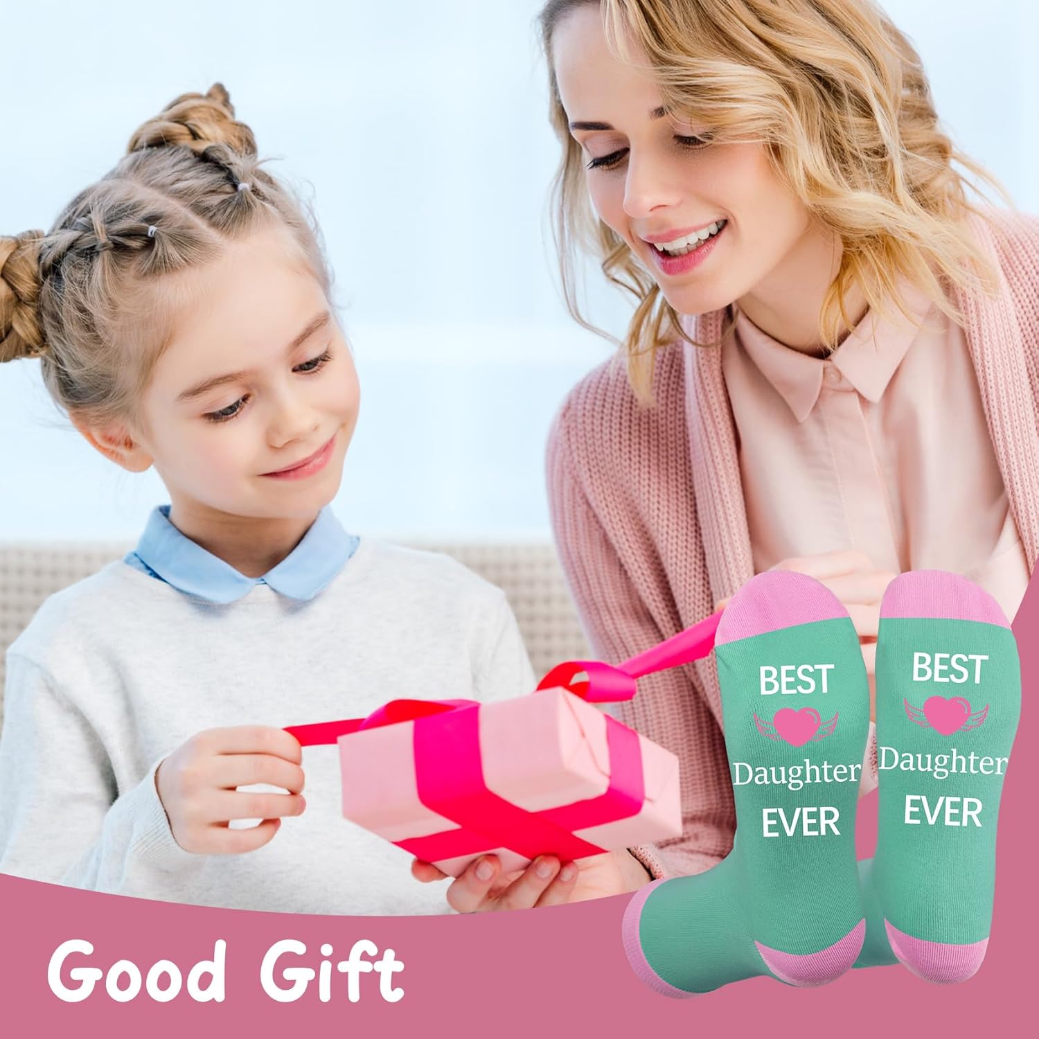 Christmas Mothers Day Father's Day Birthday Gifts for Women & Men,Stocking Stuffers,Socks for Women,Mens Socks - Image 6