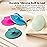 4 Pack INNERNEED Silicone Face Scrubber for Deep Cleansing and Exfoliation - Soft Facial Cleansing Brush, Gentle for All Skin Types, Blackhead Remover, Portable