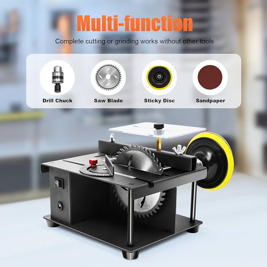 200W Multifunctional Mini Electric Compact Table Saw