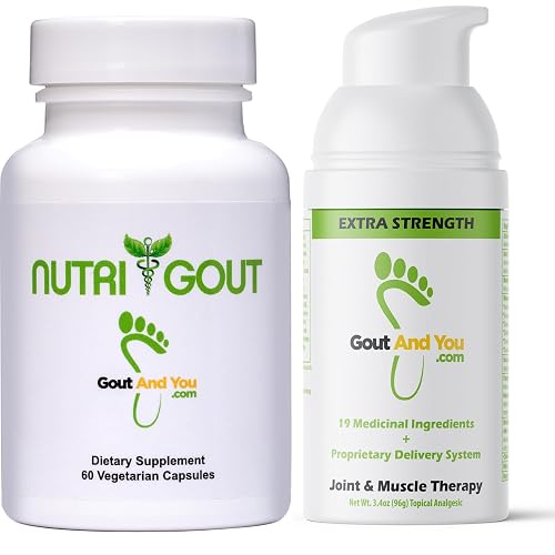Gout and You NutriGout & Extra Strength Joint Relief Cream