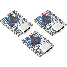 Waveshare ESP32-C3 Mini Development Board ESP32-C3FN4 Single Core Processor 160MHz Running Frequency 2.4GHz Wi-Fi & Bluetooth 5-3PCS