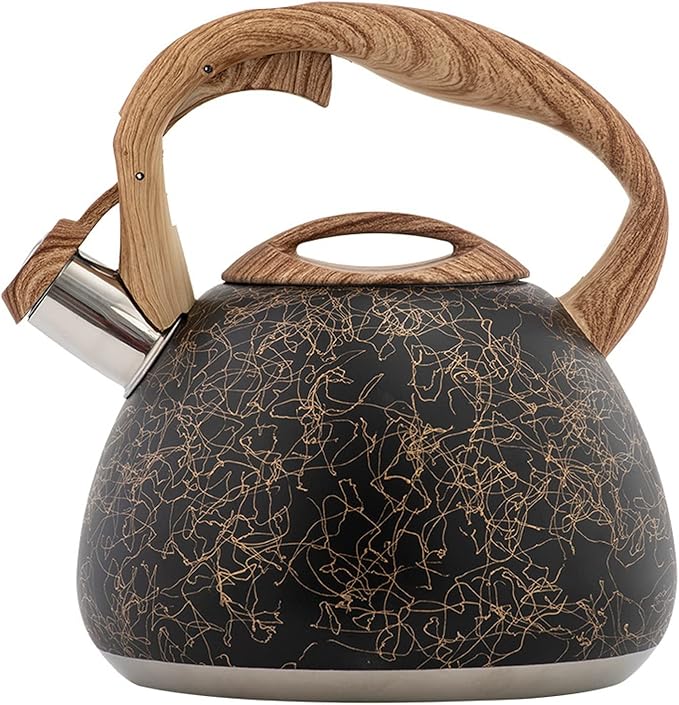 Stainless Steel Whistling Kettle,3L Hot Water Boiler Kettle,Kitchen