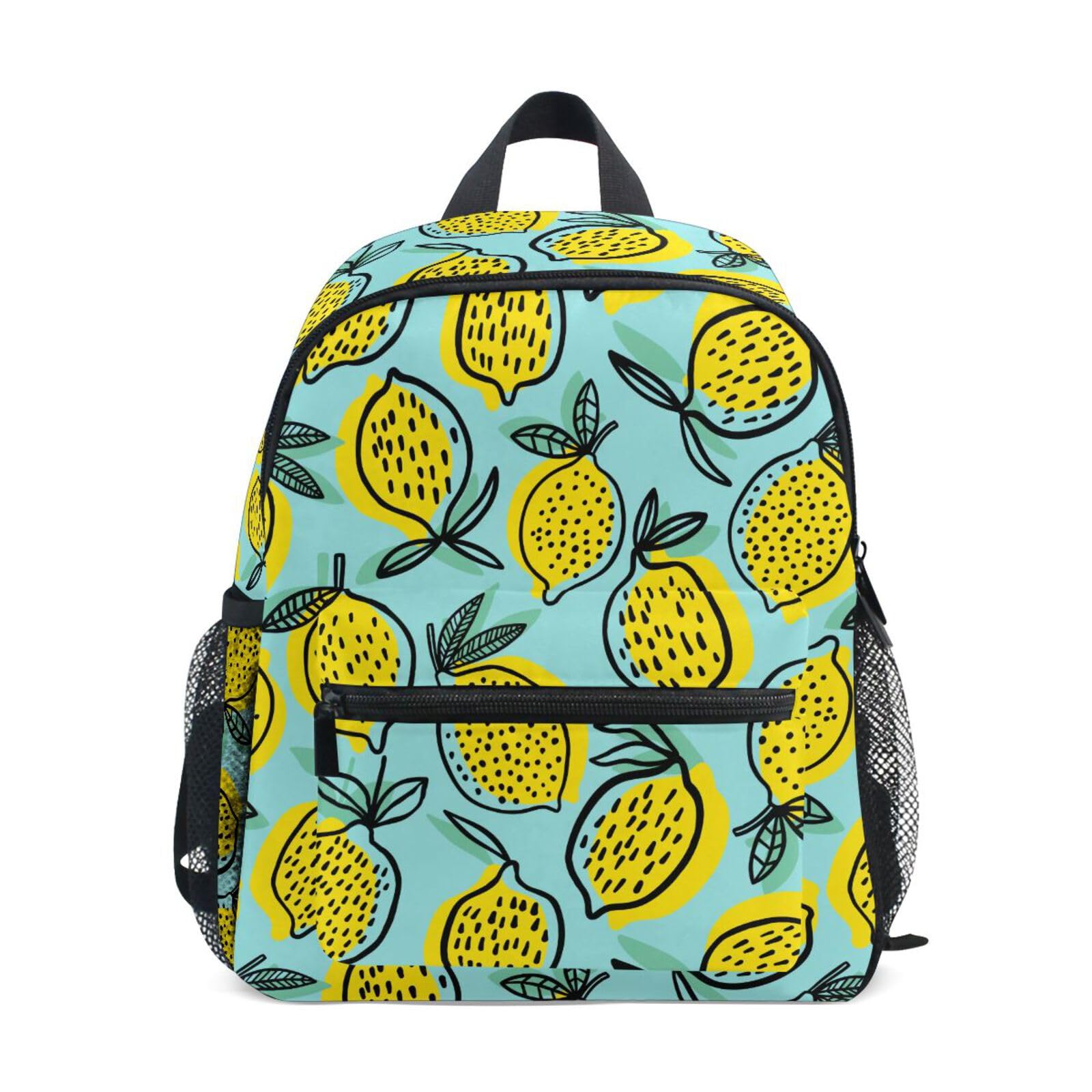 Fifbird Unisex Kids Multicolor-625 12Inch Backpack Lemon For Preschool Small Bookbag Nursery Primary Student Travel School Bag Lemon Backpacks