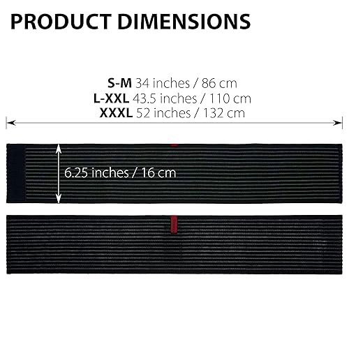 Miniatura 3 de ORTONYX Carpeta abdominal de 6.25 pulgadas para hombres y mujeresenvoltura posoperatoria posoperatoria posoperatoriacinturón de soporte para hernia