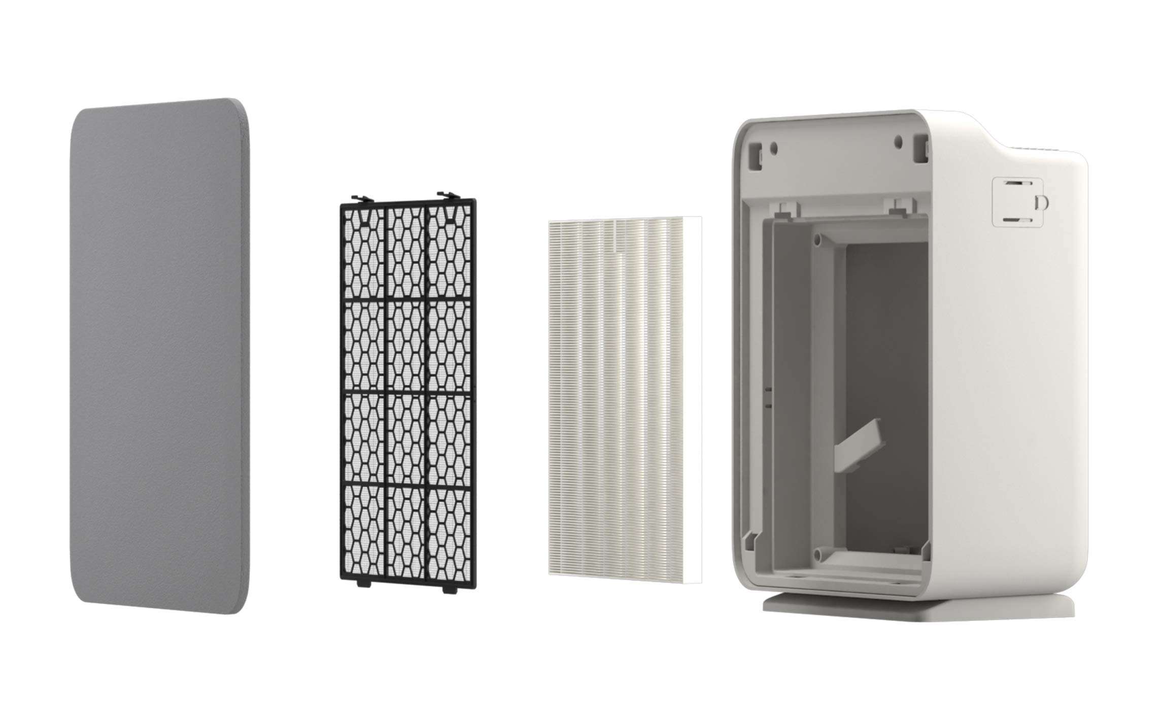 Filtri Ricambio Sieloonger 115115 Per Winix Zero P300: 1 HEPA H13 + 6 Carbone Attivo