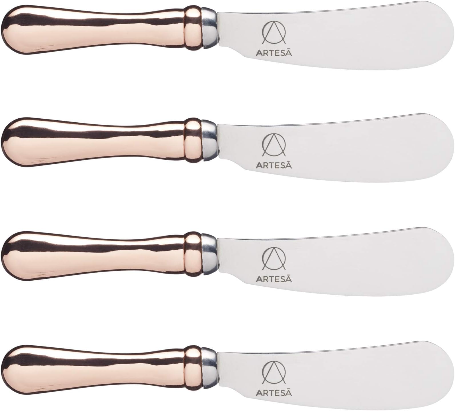 Viners Select 18.0 Stainless Steel Butter Knives, Set of 6, Silver