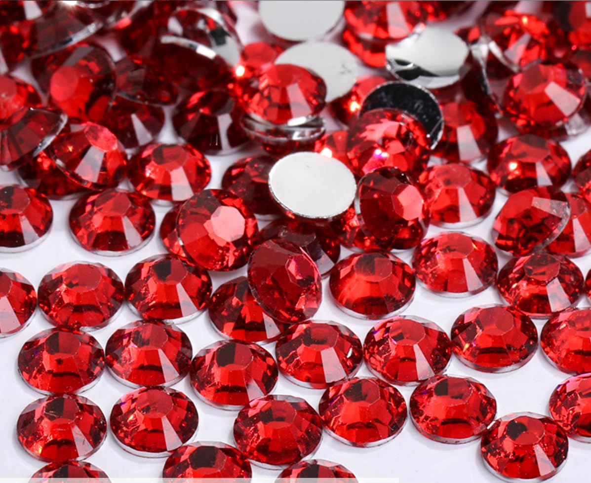 Yixinly SS16 4 mm strass-steentjes, glittersteentjes, transparant, ronde kristallen steentjes voor nagels, doe-het-zelfdecoratie, kleding, telefoonhoesjes, schoenen, tassen, 5000 stuks (blauw