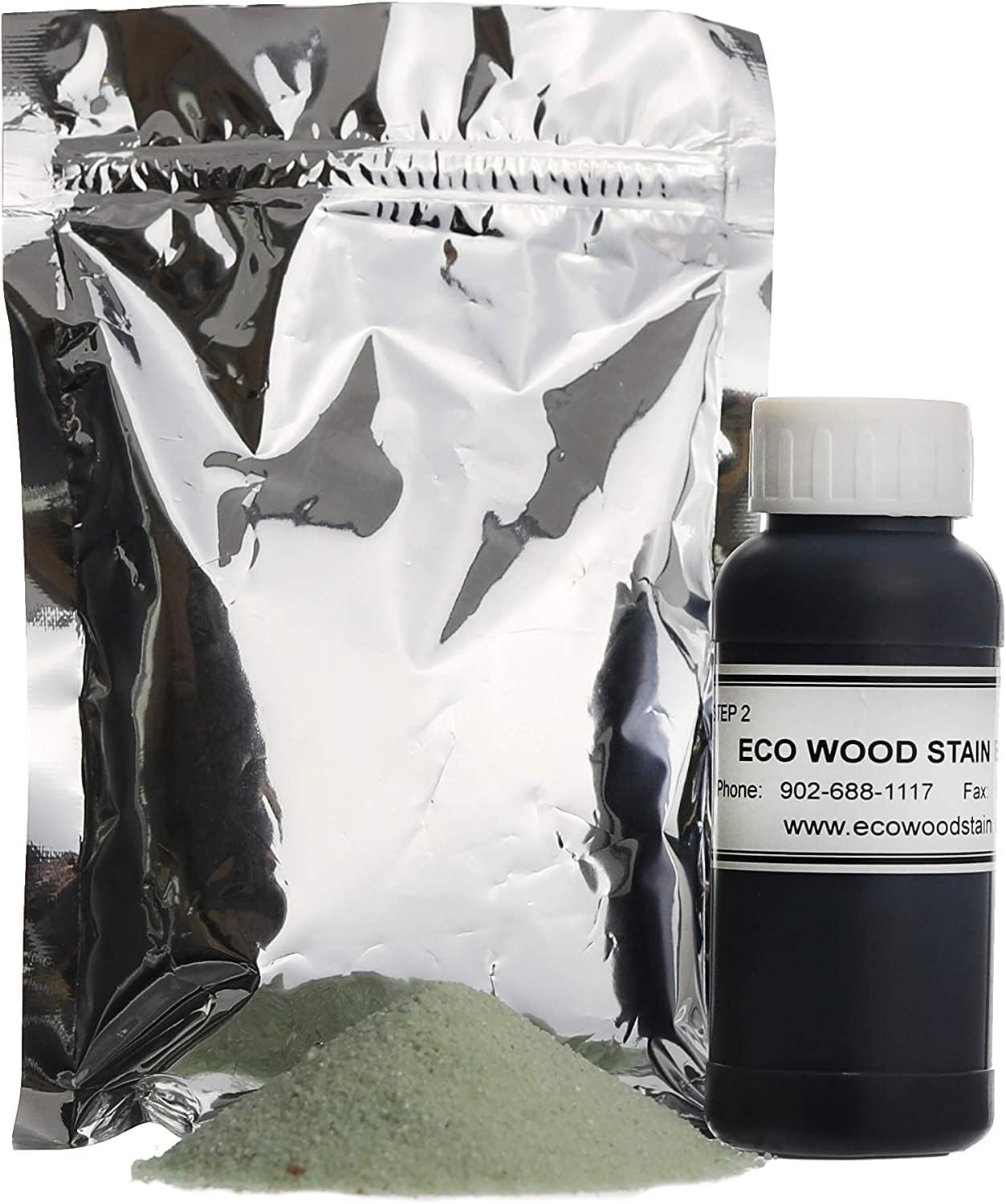 Black Mineral-Based Wood Stain – 5 Gallon Concentrate – Interior & Exterior Wood Treatment – Deep Black Finish for Decks, Fences, Siding & Furniture