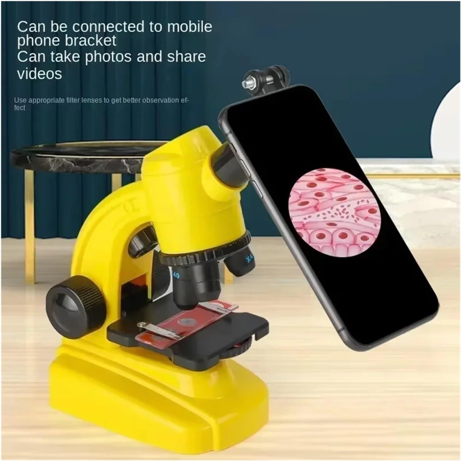 Microscopio Ottico Portatile Ad Alta Risoluzione 3 Pezzi