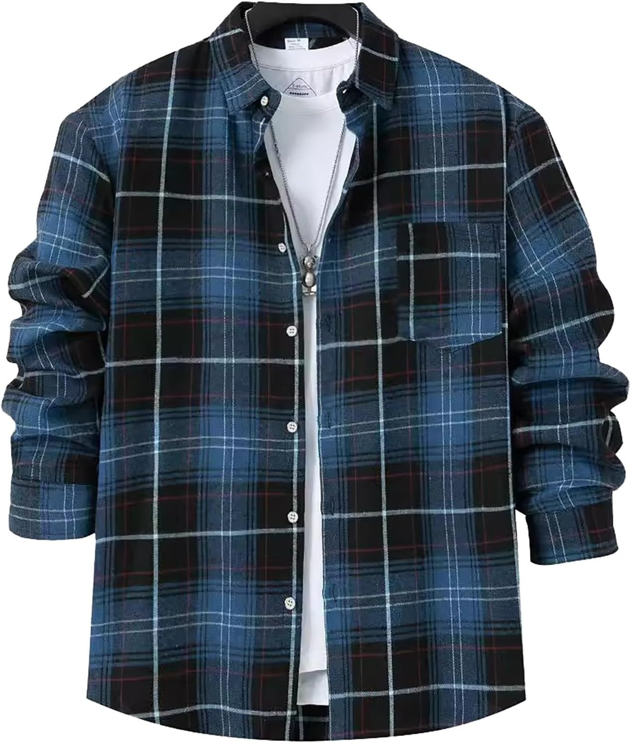 Ubuy Big Mens Plaid Shirts Clothing Mens 3xlt Flannel Shirts Big