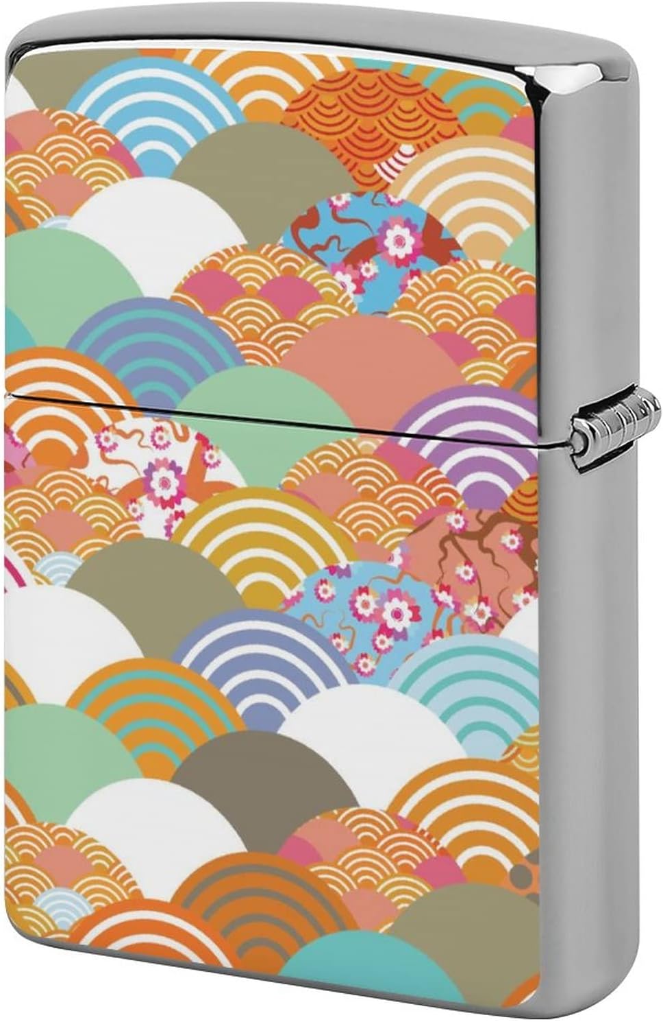 Amazon.co.jp KAVIN ライター アーマー 和風 プリント伝統模様 お祭り ZIPPO兼用ケース ジッポライターカバー オイル