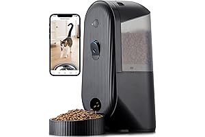 FUKUMARU Smart Dispensador de Comida Inteligente para Mascotas