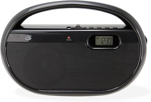 Amazon.com: GPX, Inc. R602B Portable AM/FM Radio with Digital Clock and ...