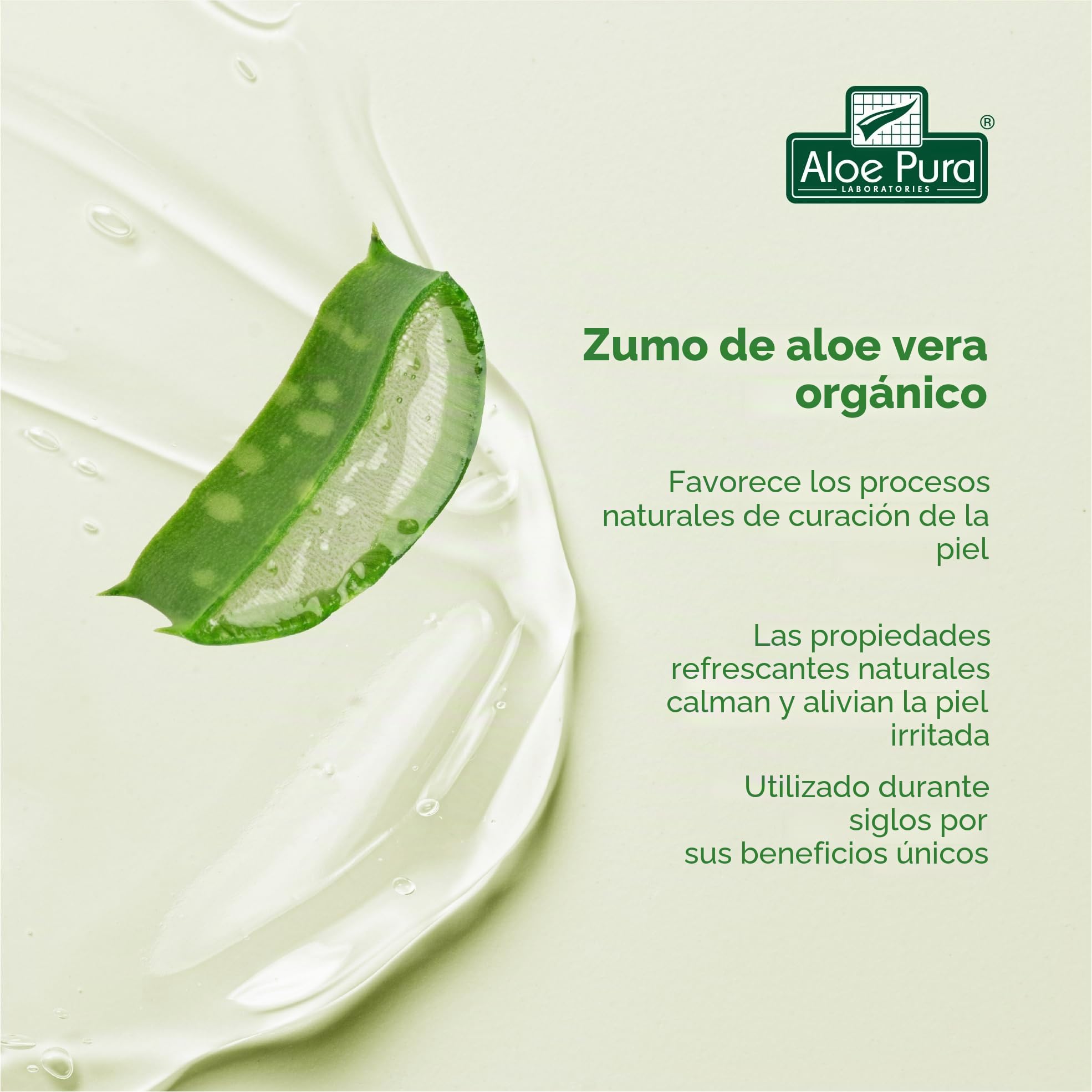 Aloe Pura Gel de Aloe Vera Orgánico