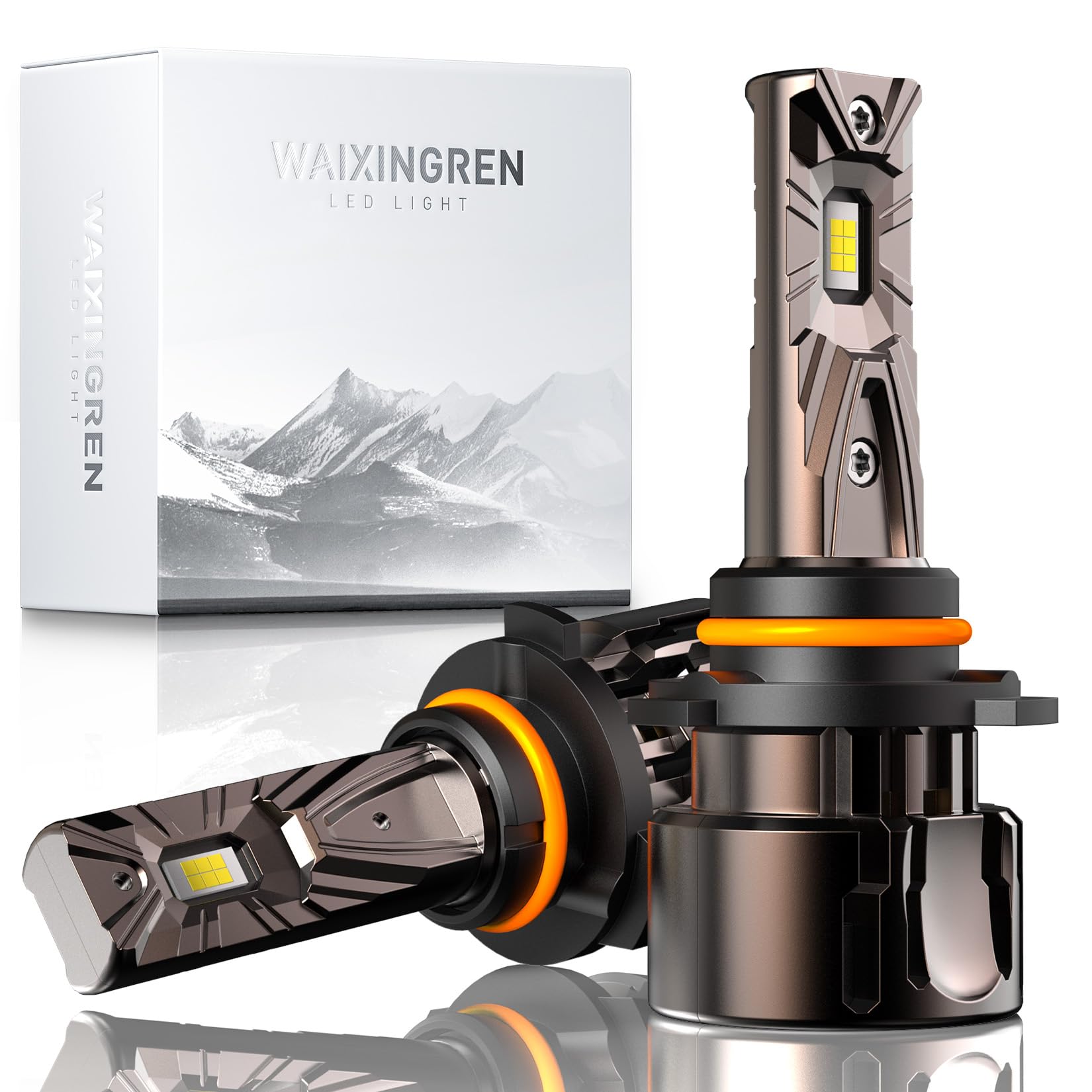 Amazon | WAIXINGREN 9012 LED ヘッドライト 爆光 車用 車検対応 HI/LO