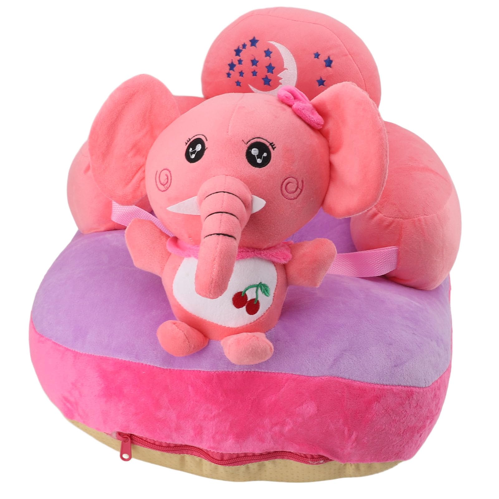 Baby Support Seat Sofa, Function Baby Floor Seat Sofa Multipurpose for Indoor (Calf Elephant)