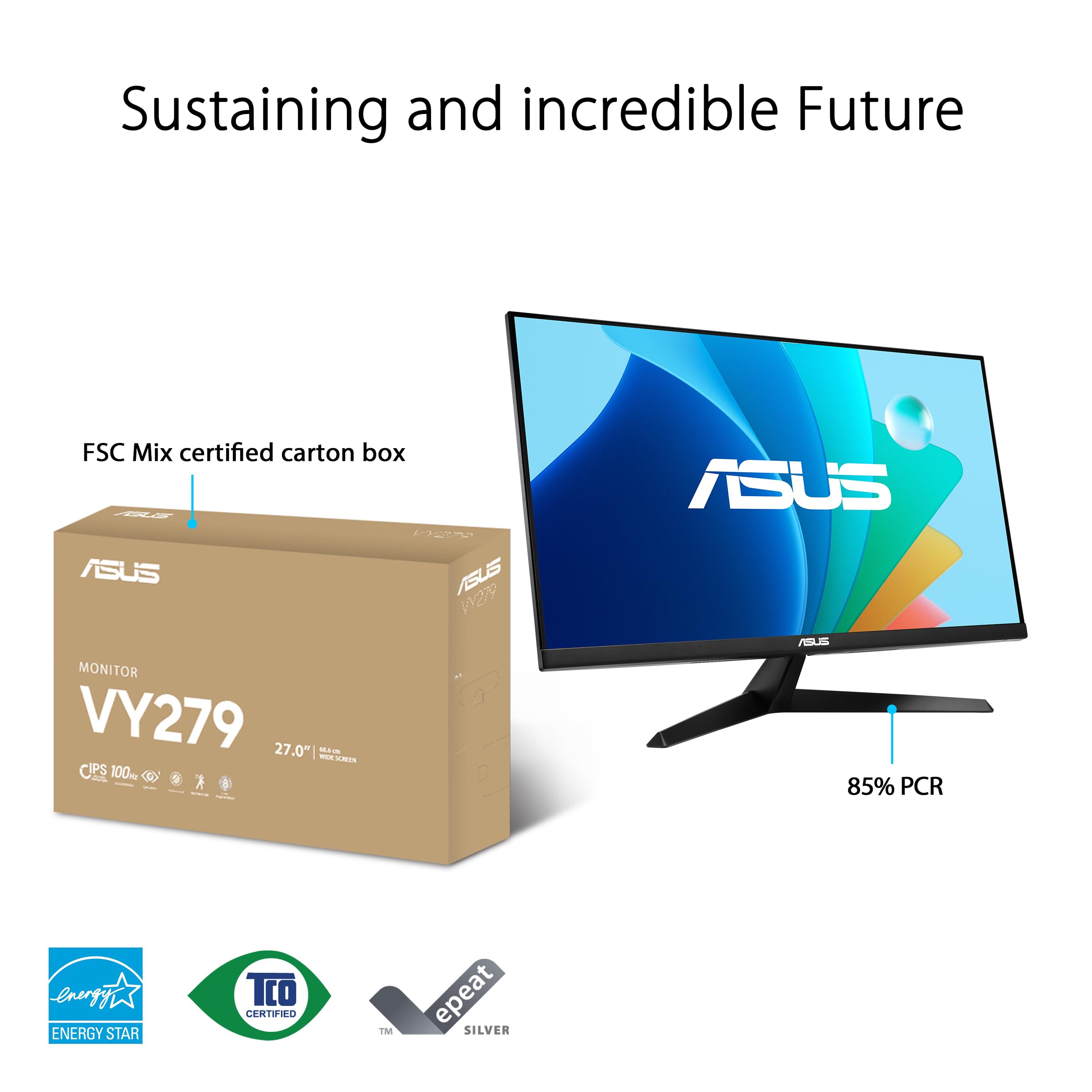 ASUS 27インチ液晶ディスプレイ VY279HF VY279HF｜Monitors｜ASUS USA