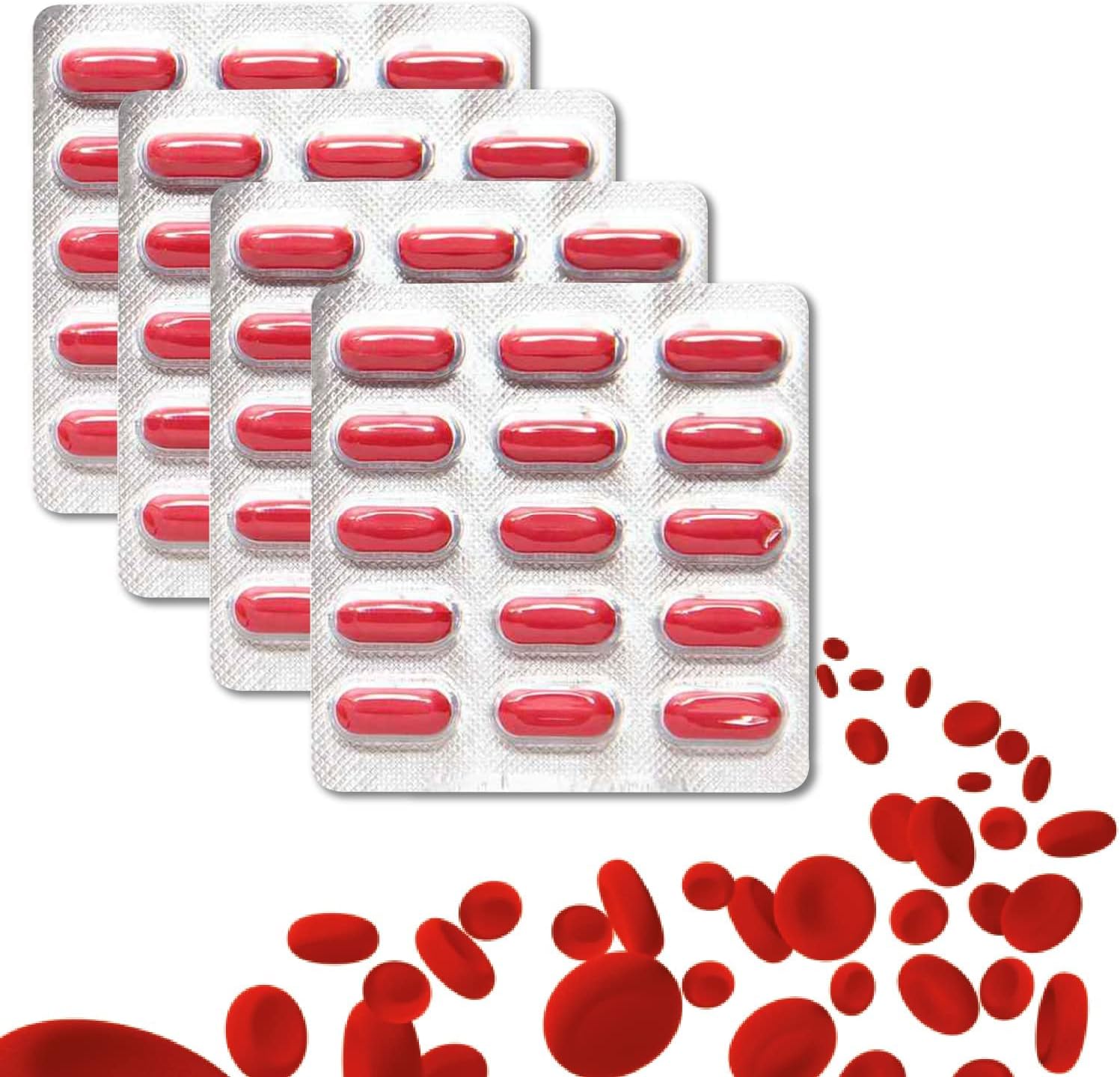 GenericMumfer-MAX Mumfer Max 60 Tablets Ron, Folic Acid Supplement, Vitamin C & Vitamin-B12 Supports Blood Building, and Energy