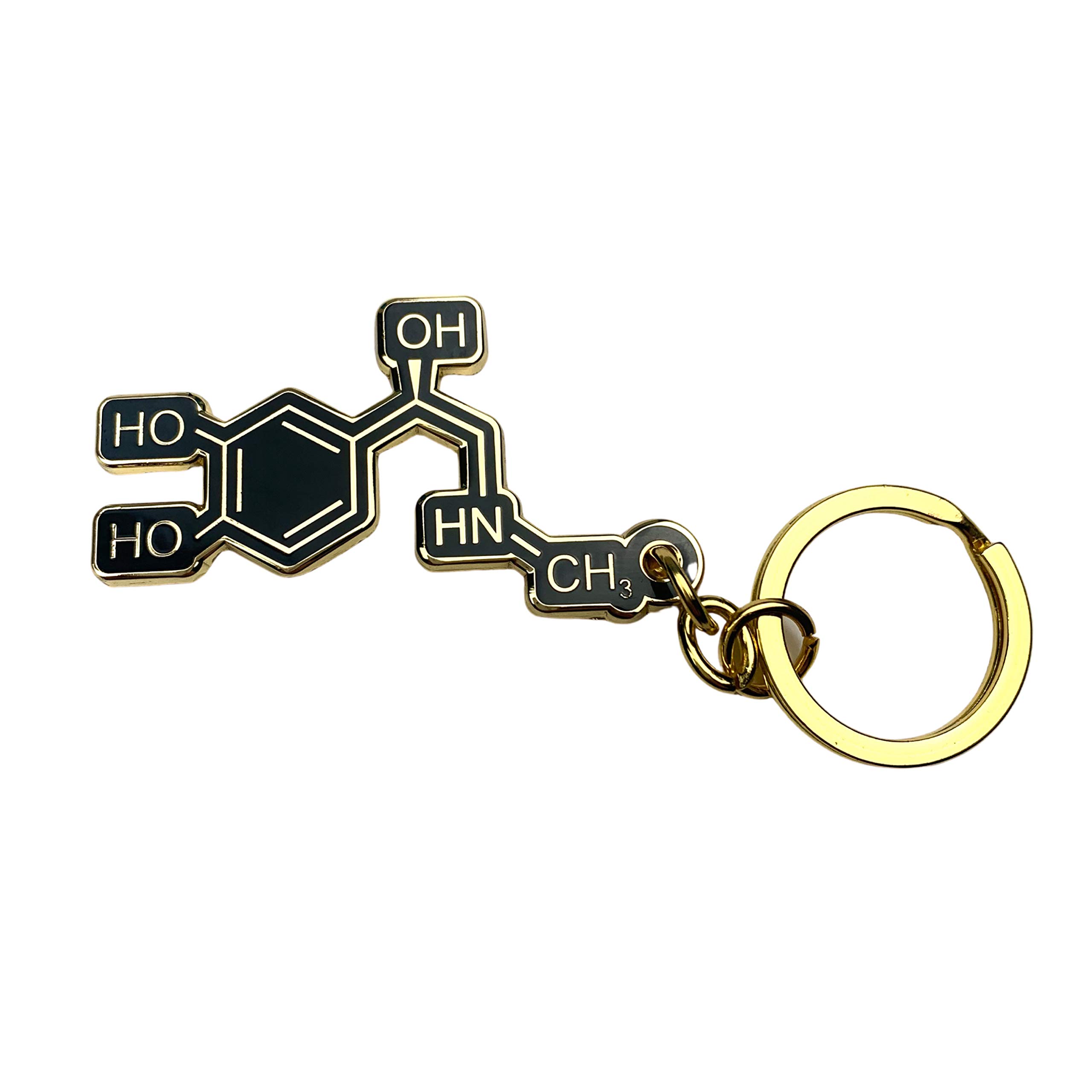 Adrenaline Molecule Keyring | Gifts for Athletes | Keyring for Men | Athletes Gift Idea | Sports Gifts