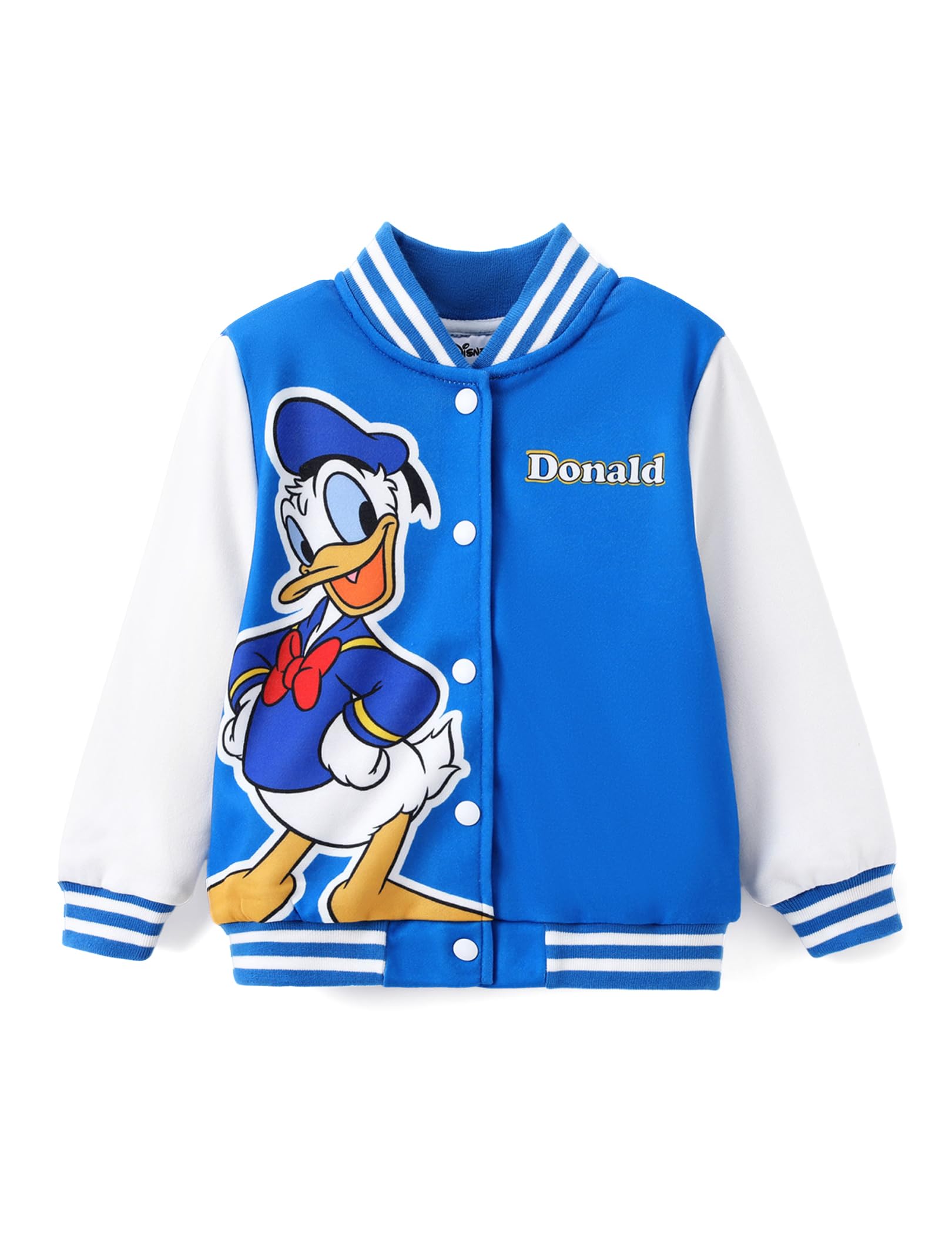 Disney Girl &amp; Boy Varsity Bomber Jacket Fall Sweatshirt Toddler to Big Kid