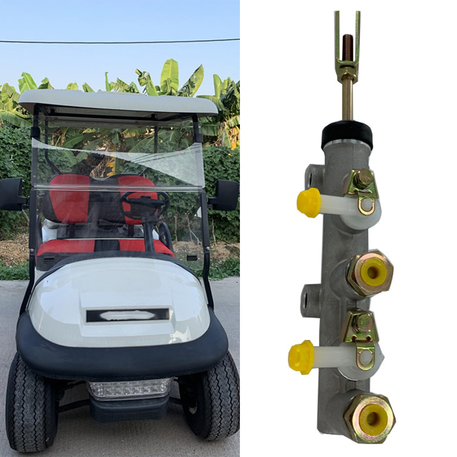 Heavy-DutyCart - Cilindro de freno de repuesto con resistencia mejorada, compatibilidad para todo tipo de clima, cilindro de freno para carrito de