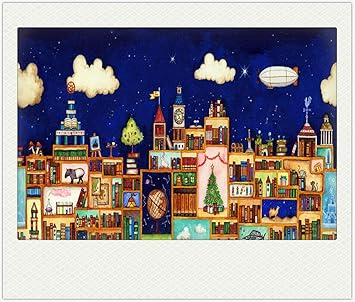 Amazon Co Jp 大人のジグソーパズル500ピースのかわいい動物の町のパズルと大人と子供のための挑戦的な教育ストレス解消おもちゃ おもちゃ
