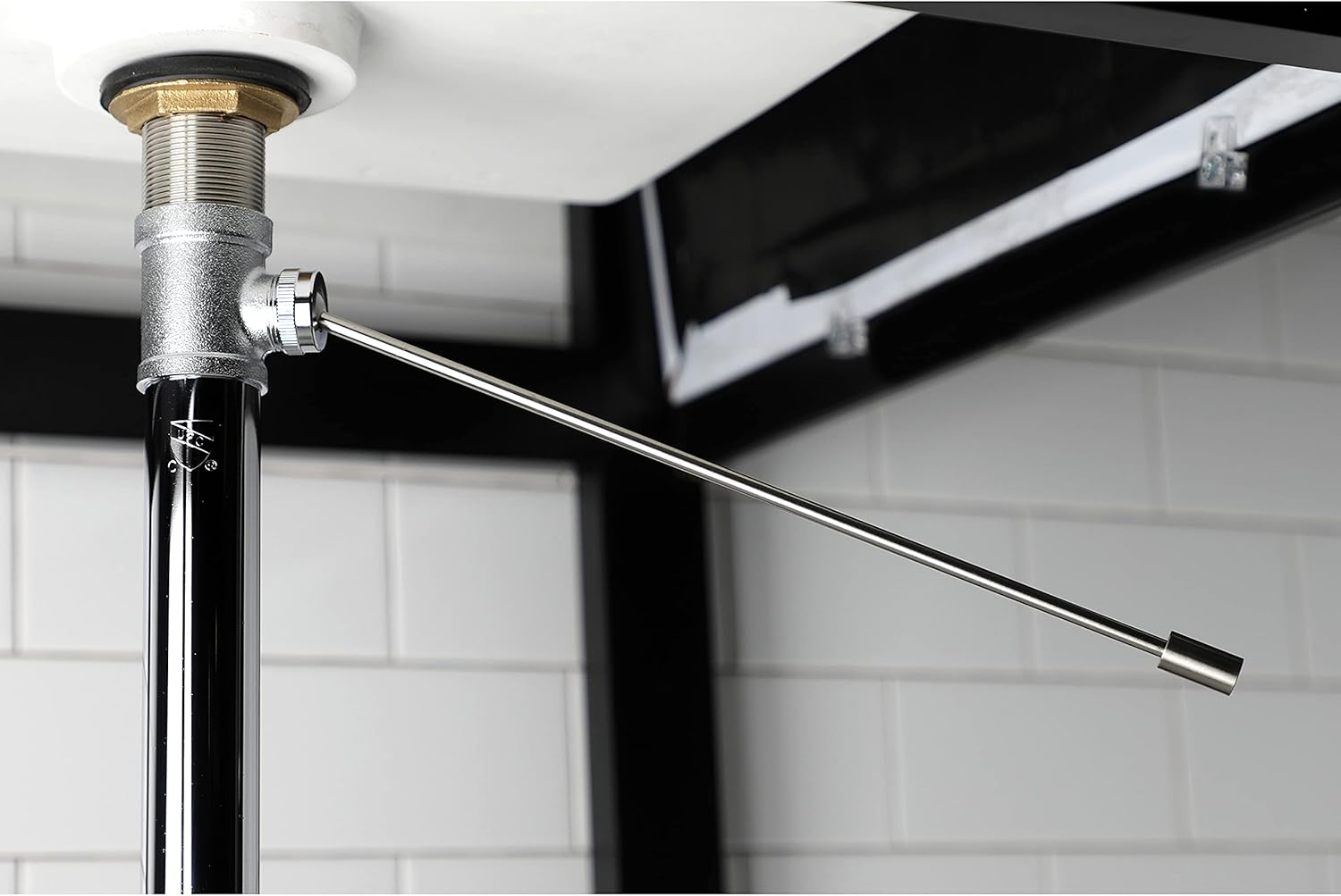 Kingston Brass Fauceture KS8108 Pop-Up Drain without Overflow, Brushed Nickel