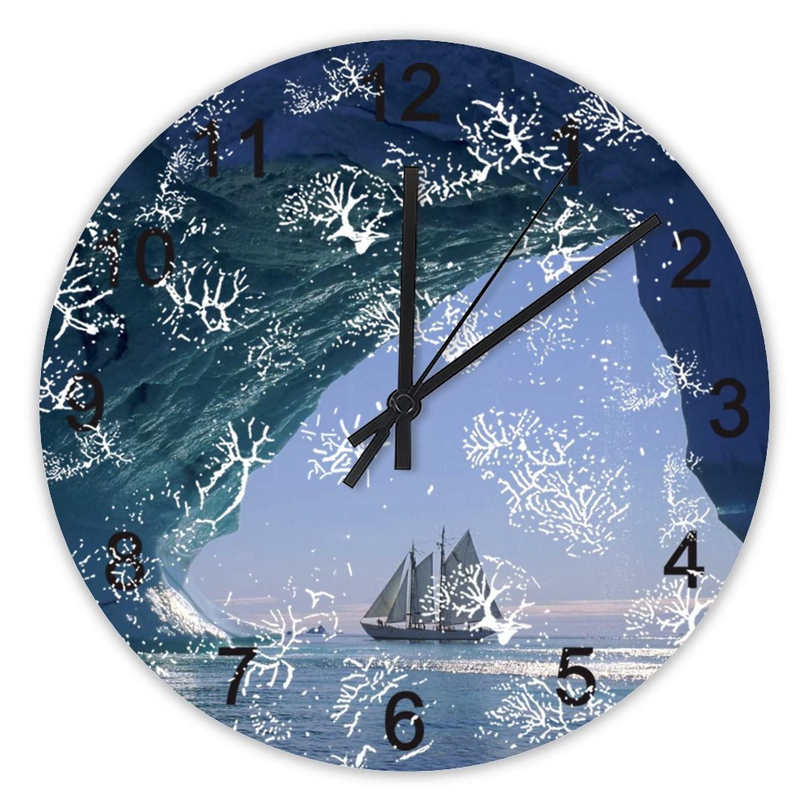 Horloge murale à piles grand format 40 cm pour sublimer la décoration de votre cuisine