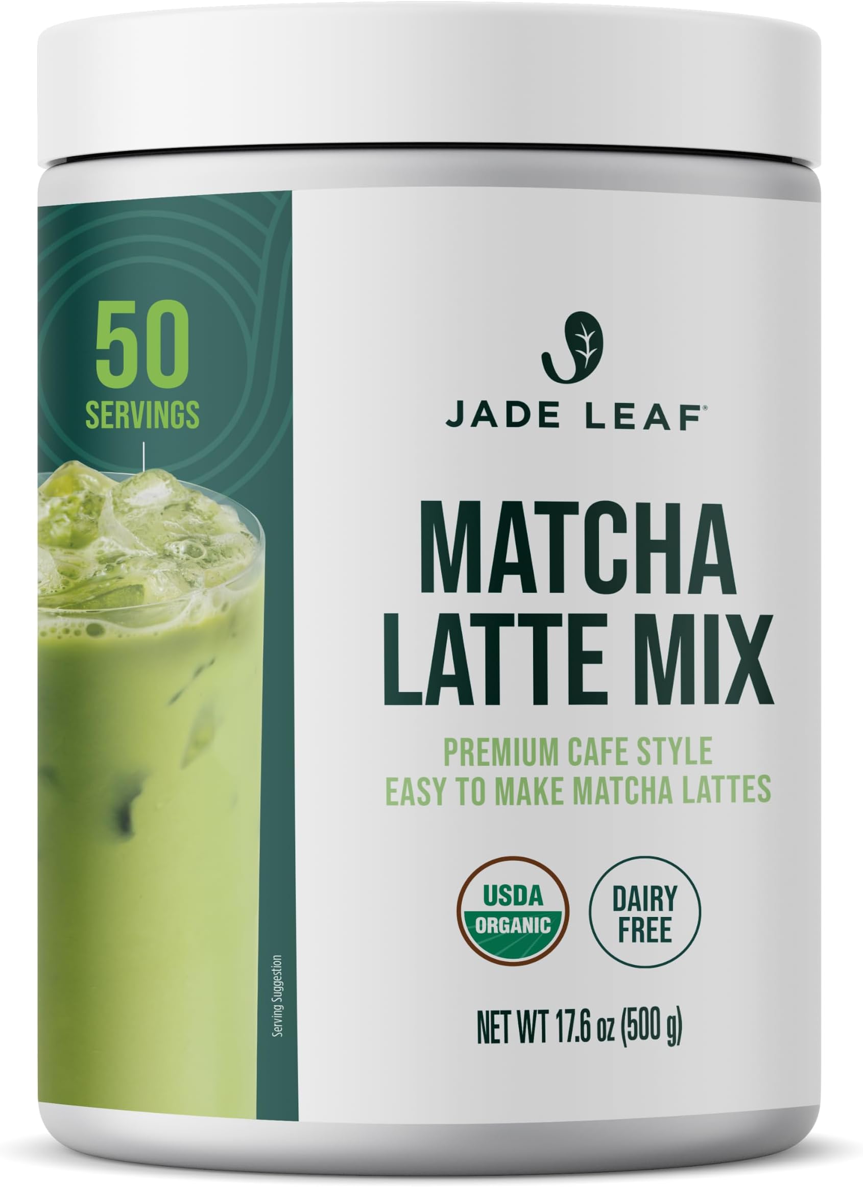 Jade Leaf Matcha Latte Mix, Original, 500g / 17.6oz