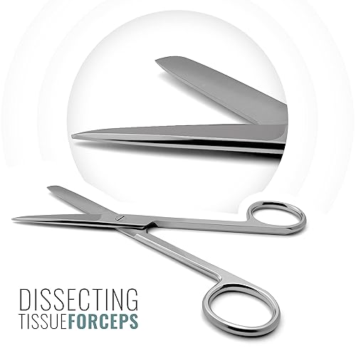 Miniatura 5 de Kit completo de práctica de sutura para entrenamiento de sutura, incluye almohadilla de sutura de silicona grande con heridas precortadas y kit