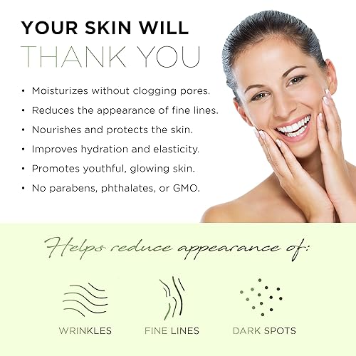 Miniatura 4 de Azure Cosmetics Hoja facial nutritiva de aceite de cáñamo y ácido hialurónico, antienvejecimiento, rejuvenecedor e hidratante profundamente, reduce