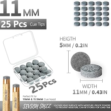 Billiard CUE Tips
