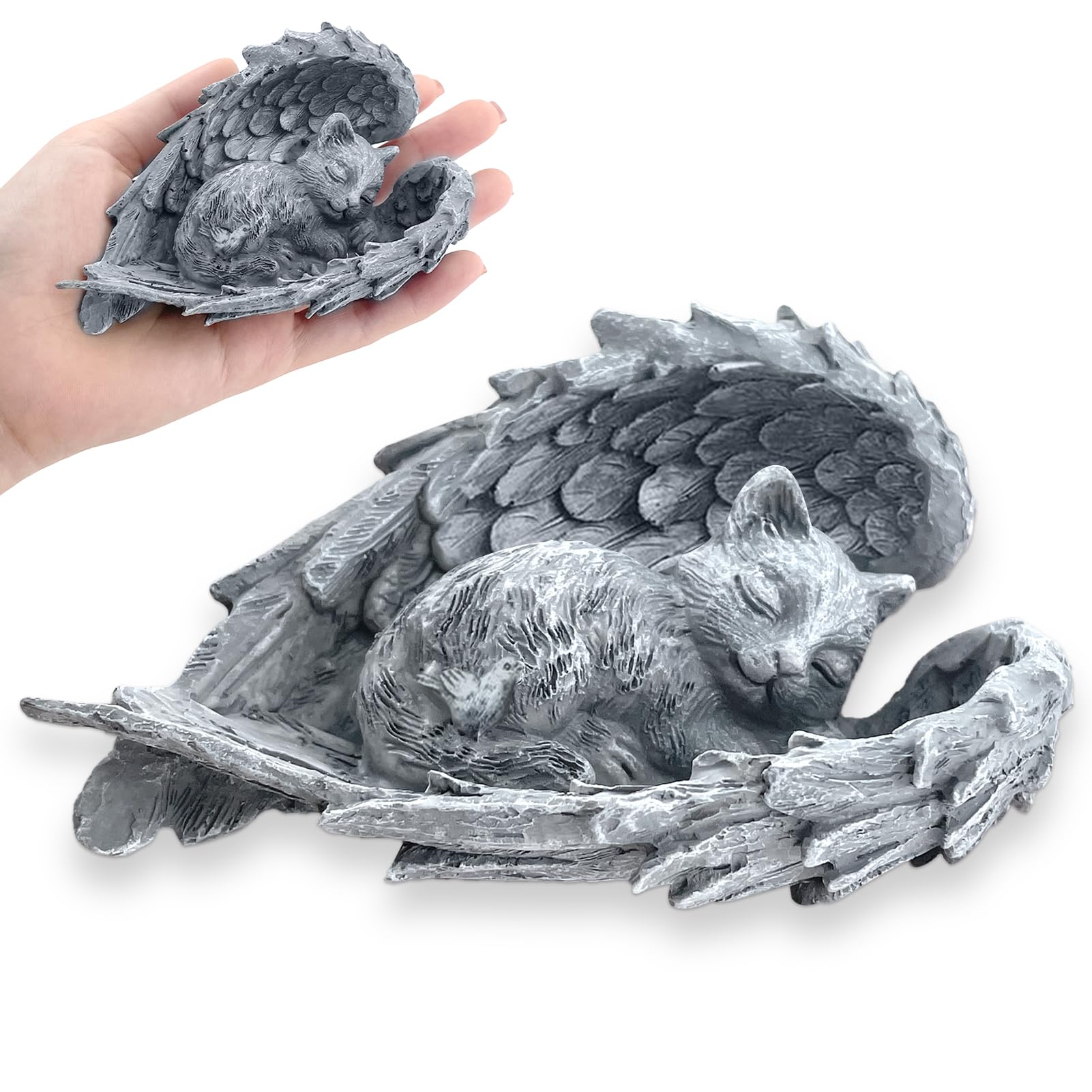 Lapide Commemorativa Per Cane In Resina - Targa Con Foto, 15x15 Cm, Per Interno O Esterno - Foto 2